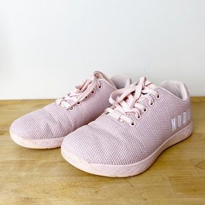 NoBull Women’s Pink Blush Heather Trainer Lace Up Sneaker 7